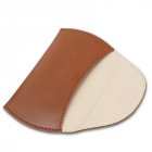  US Direct  LENTION Split Leather Sleeve Magnetic Snaps Case Bag  Soft Touch  Compatible for Apple Mouse  Black  Brown