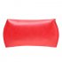  US Direct  LENTION Split Leather Sleeve Magnetic Snaps Case Bag  Soft Touch  Compatible for Apple Mouse  Black  Red
