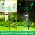  US Direct  LITAKE 4 PACK Solar Landscape Path Lights LED Garden Spotlight Outdoor Lights  IP65 Waterproof Heat Resistant Frost Resistant Solar Powered Light fo