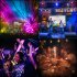  US Direct  LITAKE Party Lights 2 Packs 36 LED RGB Stage Lights