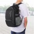  US Direct  Laptop  Backpack Foldable 35l 420d Nylon Lightweight Laptop Backpack For Cycling Hiking Camping Black