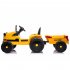  US Direct  Leadzm Dual Drive 12v 7a h Electric  Tractor With Music 2 4g Remote Control Lz 9959 yellow