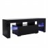  US Direct  Led Tv Cabinet With Single Drawer High Strength Space saving Particleboard Cabinet Elegant Home Decor black