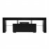  US Direct  Led Tv Cabinet With Single Drawer High Strength Space saving Particleboard Cabinet Elegant Home Decor black