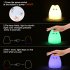  US Direct  Litake Little Cat Silicone Light for Kids Portable Silicone Colorful LED Baby Nightlight Cute Smile Cat Lamp Smiley Cat Battery Powered 