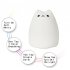  US Direct  Litake Little Cat Silicone Light for Kids Portable Silicone Colorful LED Baby Nightlight Cute Smile Cat Lamp Smiley Cat Battery Powered 