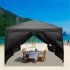  US Direct  Lt 3x6m Beach Shelter Compact Instant Canopy  Tent Portable Tent For Camping black