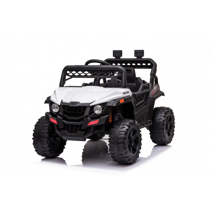 US US RCTOWN 12V Kids Ride On Car Truck with Parent Remote Control White