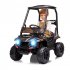  US Direct  Lumiparty 12V Kids Ride On Car Truck w Parent Remote Control  Spring Suspension  LED Lights  Spacious Seat with Belt  AUX Port  Music  Black  no Ten
