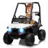  US Direct  Lumiparty 12V Kids Ride On Car Truck w Parent Remote Control  Spring Suspension  LED Lights  Spacious Seat with Belt  AUX Port  Music  White  no Ten