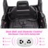 US Direct  Lumiparty 12V Kids Ride On Car Truck w Parent Remote Control  Spring Suspension  LED Lights  Spacious Seat with Belt  AUX Port  Music  Pink  no Tent