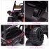  US Direct  Lumiparty 12V Kids Ride On Car Truck w Parent Remote Control  Spring Suspension  LED Lights  Spacious Seat with Belt  AUX Port  Music  Pink  no Tent
