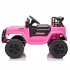  US Direct  Lz 922 Electric Car Dual Drive 35W x 2 Battery 12v4 5AH x 1 With 2 4g Remote Control For 3 6 Years Old Boys Girls pink