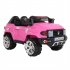  US Direct  Lz 9922 Off road Vehicle Double Drive 35w 2 Battery 12v7ah 1 With 2 4g Remote Control Rechargeable Rc Car pink
