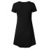  US Direct  MISSKY Women s Casual Loose Tops Short Sleeve T shirt V neck Tunic