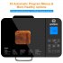  US Direct  MOOSOO 25 in 1 Bread Machine   2LB Stainless Steel Programmable Bread Making Machine with Nonstick Ceramic Pot   Digital Touch Panel 39 0 30 5 35 0