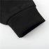  US Direct  Men Stylish Fleece Lined Hooded Sweatshirt Long Sleeve Coat Hoody Day Gift A black 2XL