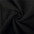  US Direct  Men Stylish Fleece Lined Hooded Sweatshirt Long Sleeve Coat Hoody Day Gift A black 2XL