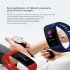  US Direct  Men Women Y5 Smart Watch Bluetooth compatible Heart Rate Monitor Waterproof Sports Bracelet For Children red