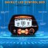  US Direct  Metal Detector Recognition Mode Waterproof Lcd 10 inch Metal Finder Treasure Seeking Tool With Shovel Bag Headphones orange