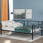  US Direct  Metal daybed Frame with steel slats  Twin size