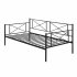  US Direct  Metal daybed Frame with steel slats  Twin size
