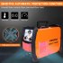  US Direct  Mig160 Mini Electric Welder 110v 220v Current Adjustable Portable Home Digital Welding Machine With Led Display orange