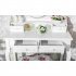  US Direct  Mirror Dresser Mdf Solid Wood Modern Concise 4 drawer 360 degree Rotation Removable Mirror Dresser White