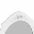  US Direct  Mirror Dresser Mdf Solid Wood Modern Concise 4 drawer 360 degree Rotation Removable Mirror Dresser White