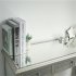  US Direct  Mirrored Desk Vanity Table With 5 Drawers For Home Bedroom Storage Five draws