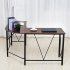  US Direct  Modern L Shaped Desk Compact Design Home Office Desk Corner Computer Desk Larger Gaming Desk Office Writing Workstation