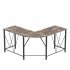  US Direct  Modern L Shaped Desk  IDEALHOUSE Compact Design Home Office Desk Corner Computer Desk Larger Gaming Desk Office Writing Workstation