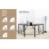  US Direct  Modern L Shaped Desk  IDEALHOUSE Compact Design Home Office Desk Corner Computer Desk Larger Gaming Desk Office Writing Workstation