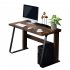  US Direct  Modern Student Desk Laptop Study Writing Table 39  Home Office Computer  Desk Brown