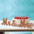  US Direct  Mr   Mrs Wooden Decoration Props for Wedding  Rose gold