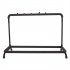  US Direct  Multi Guitar Stand Rack Round Tube Shelf Type 7 slot Display Holder Musical Instrument Accessories For Acoustic Guitar Electric Bass black