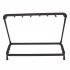  US Direct  Multi Guitar Stand Rack Round Tube Shelf Type 7 slot Display Holder Musical Instrument Accessories For Acoustic Guitar Electric Bass black