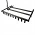  US Direct  Multi Guitar Stand Triple Folding 9 Holder Guitar Organizer Display Rack Brackets For Stage Concert Studio Home black