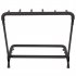  US Direct  Multi Guitar Holder 5 slot Rack Round Tube Shelf Type Guitar Stand For Classical Acoustic Electric Bass black