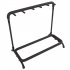  US Direct  Multi Guitar Holder 5 slot Rack Round Tube Shelf Type Guitar Stand For Classical Acoustic Electric Bass black