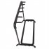 US Direct  Multi Guitar Holder 5 slot Rack Round Tube Shelf Type Guitar Stand For Classical Acoustic Electric Bass black