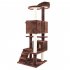  US Direct  Multi level Cat Tree Condo Furniture Cat Climbing  Frame Fx 20 2 For Kittens Cats Pets brown