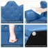  US Direct  N101 58   38   48cm Children Sofa Environmental Protection Pvc Solid Wood Composite Board Rectangular Sofa With Foot Pedal blue