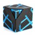  US Direct  New third order ghost carbon fiber cube finished product blue and black