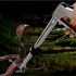  US Direct  Nff 29 Foldable Snake  Clamp Reptile Catcher Stick Snake Grabber Pick up Handling Tool Silver