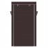  US Direct  Non woven Fabric  Shoe  Cabinet 10 Layers Widened Household Shoe Organizer Dark brown