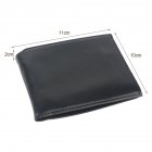 [US Direct] Novelty Magic Trick Flame Fire Wallet Magician Trick Wallet Stage Street Show Bifold Wallet  black