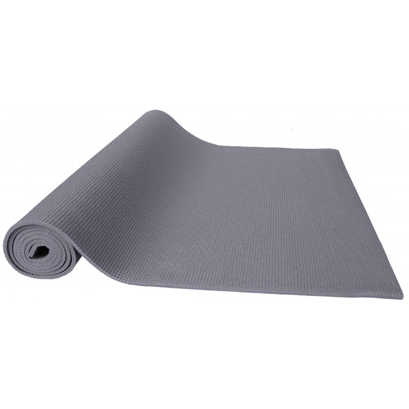 US Original BalanceFrom GoYoga All Purpose High Density Non-Slip Exercise Yoga Mat with Carrying Strap, Blue Gray