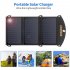  US Direct  Original CHOETECH 19W Solar Phone Charger Dual USB Port Camping Solar Panel Charger Compatible with iPhone XS series  iPad Air 2 Mini 3  Galaxy S10s
