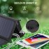  US Direct  Original CHOETECH 19W Solar Phone Charger Dual USB Port Camping Solar Panel Charger Compatible with iPhone XS series  iPad Air 2 Mini 3  Galaxy S10s